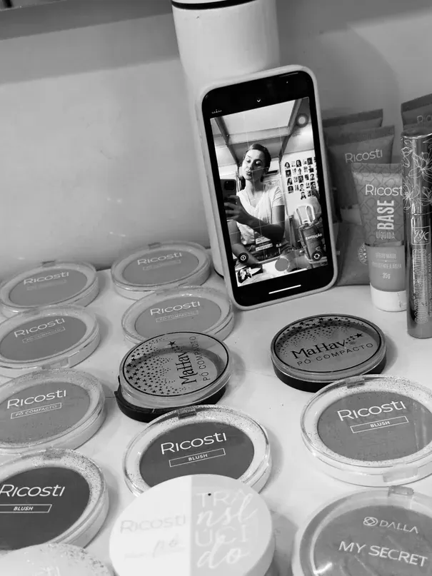 Registro de produção de conteúdo para marca