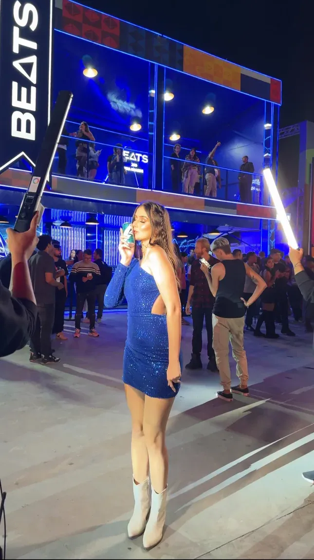 Beatriz Vilar em ativação ou evento relacionado à Beats